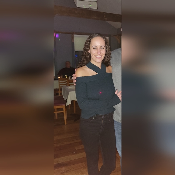 LULU'S Cold Shoulder Sweater - Picture 4 of 5